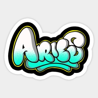 ZODIAC ARIES II Sticker